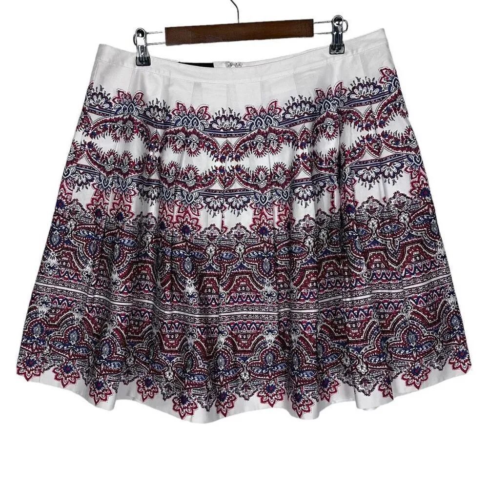 Talbots Pleated Full Skirt size 14P